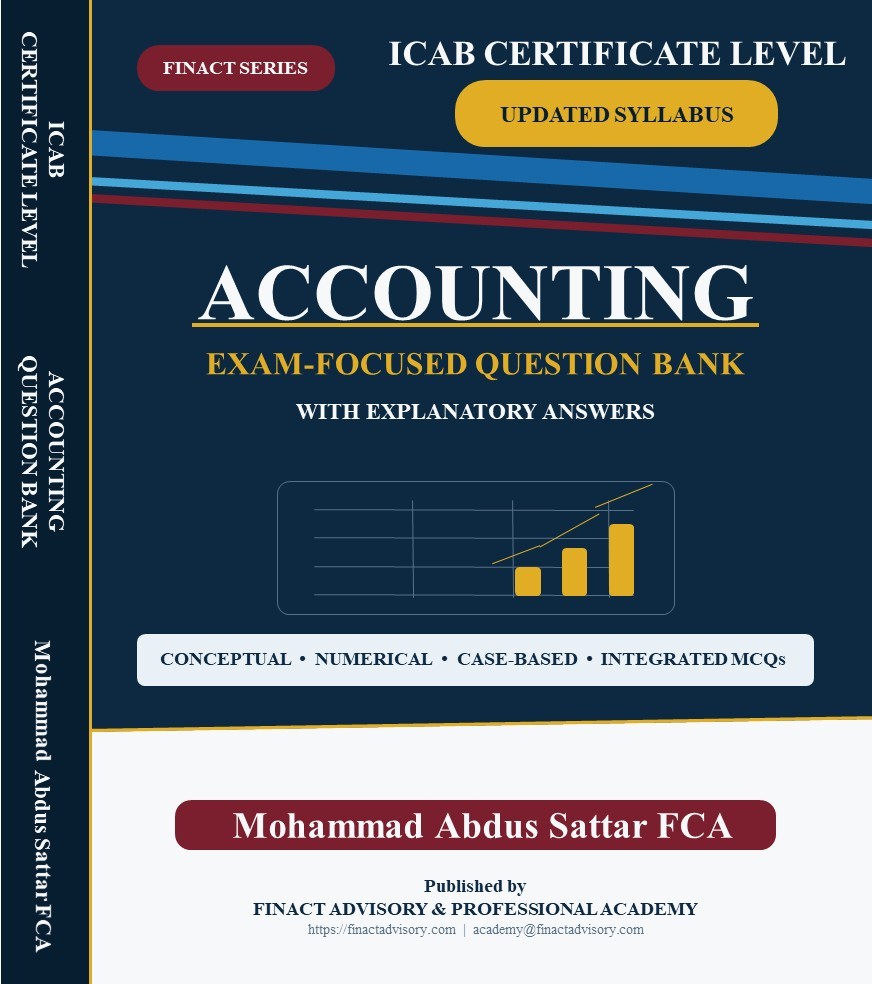 ICAB Certificate Level - Accounting Question Bank